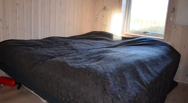 Dejligt familieferiehus kun 130 m fra stranden. 