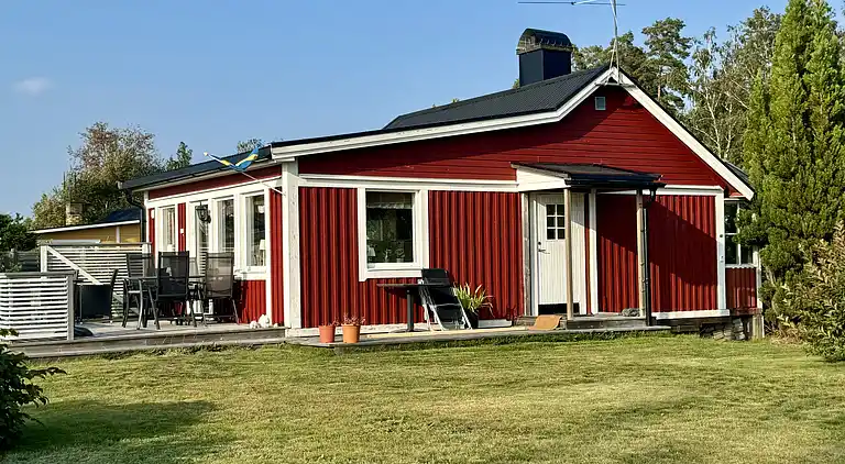Panoramic view at the shore of Lake Vänern