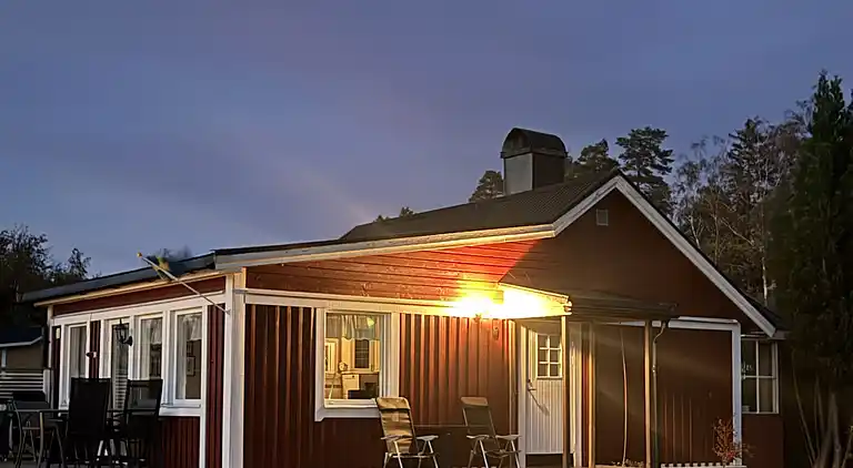 Panoramic view at the shore of Lake Vänern