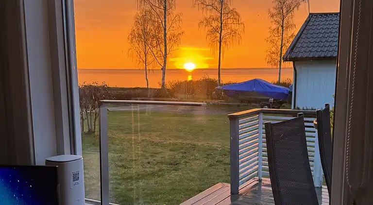 Panoramic view at the shore of Lake Vänern