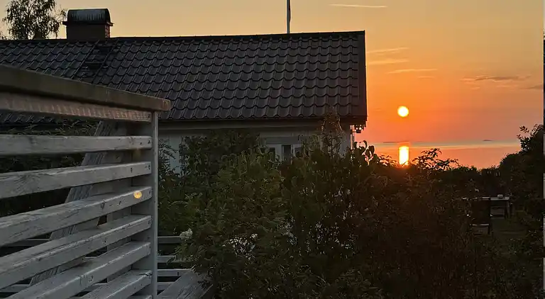 Panoramic view at the shore of Lake Vänern