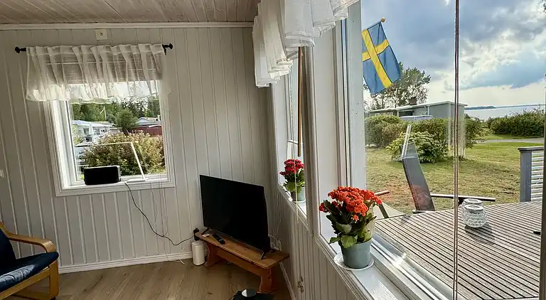 Panoramic view at the shore of Lake Vänern