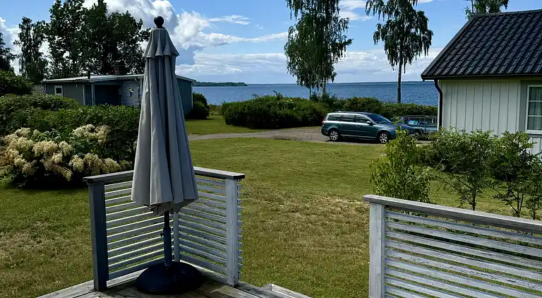 Panoramic view at the shore of Lake Vänern