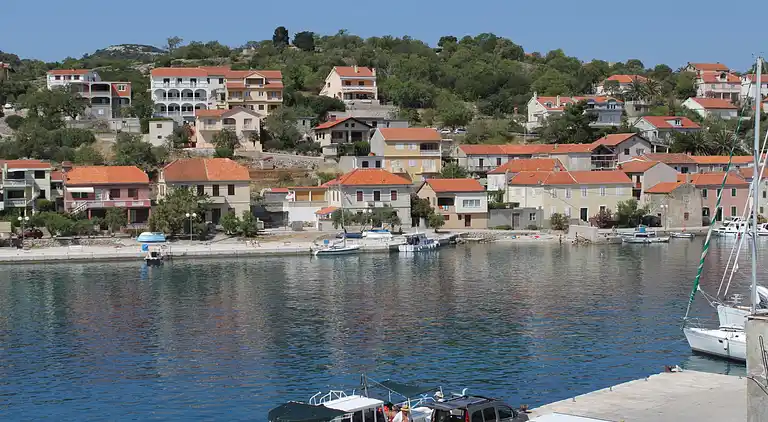 Two bedroom apartment with balcony and sea view Sali, Dugi