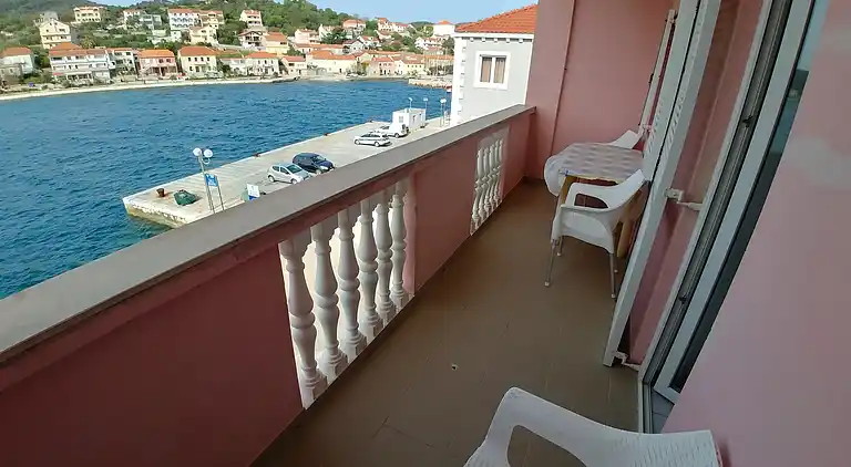 Two bedroom apartment with balcony and sea view Sali, Dugi