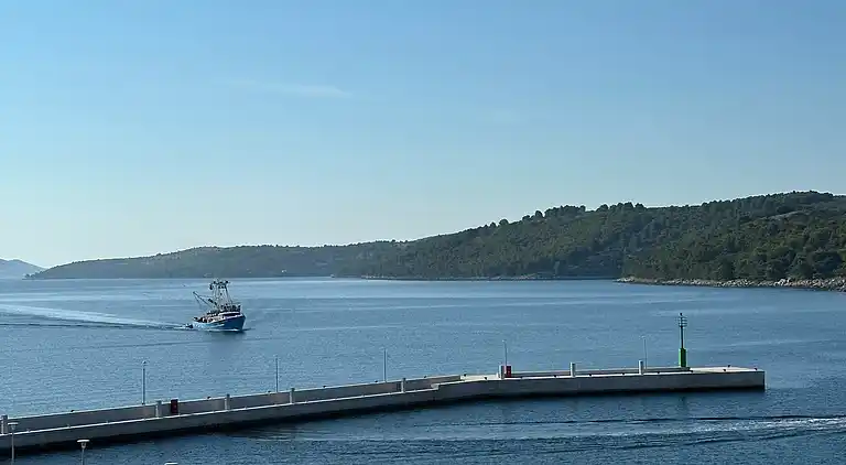 Two bedroom apartment with balcony and sea view Sali, Dugi