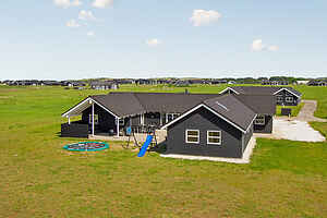 Luksuriøst poolhus med badeland ved Vesterhavet