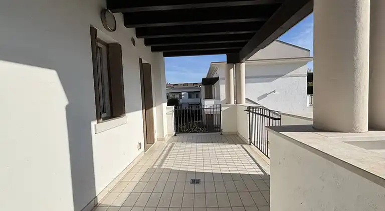 Modern apartment in a residence with pool