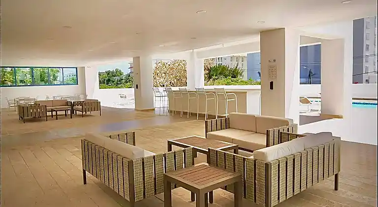 Juan Dolio 2BR Apt direkt am Strand