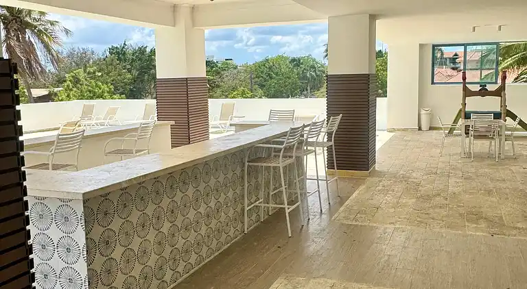 Juan Dolio 2BR Apt direkt am Strand