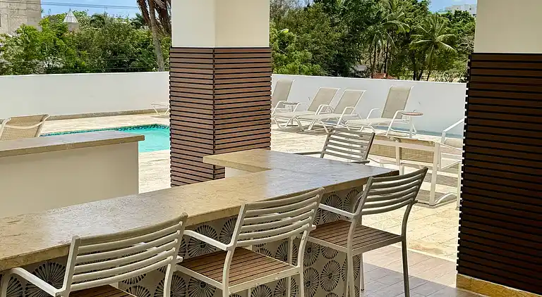 Juan Dolio 2BR Apt direkt am Strand