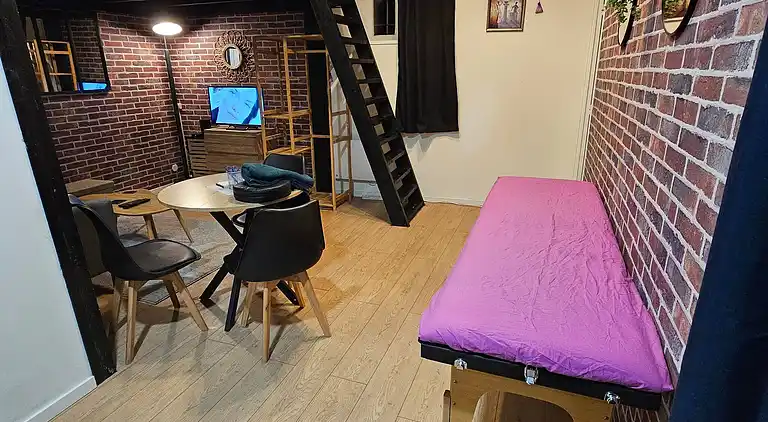 Maisonette 15 Minuten vom Bahnhof entfernt, historisches