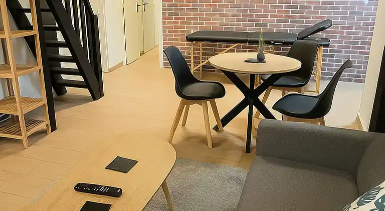 Maisonette 15 Minuten vom Bahnhof entfernt, historisches