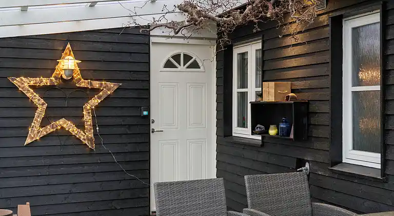 Gemütliches Ferienhaus nahe Strand und Ruhe