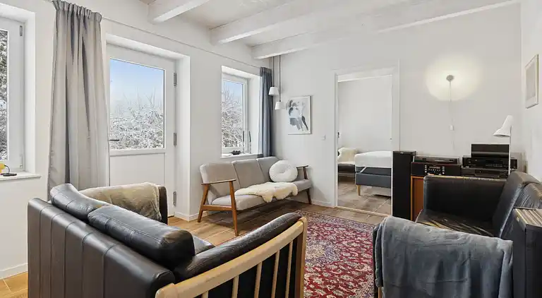 Geräumiges Ferienhaus in Bornholms Natur