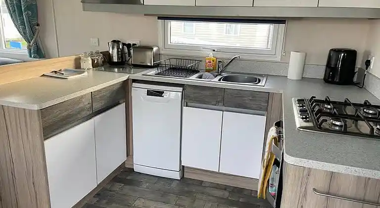 Gemütliches Mobilheim mit 3 Schlafzimmern in Longniddry,