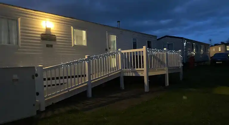 Gemütliches Mobilheim mit 3 Schlafzimmern in Longniddry,