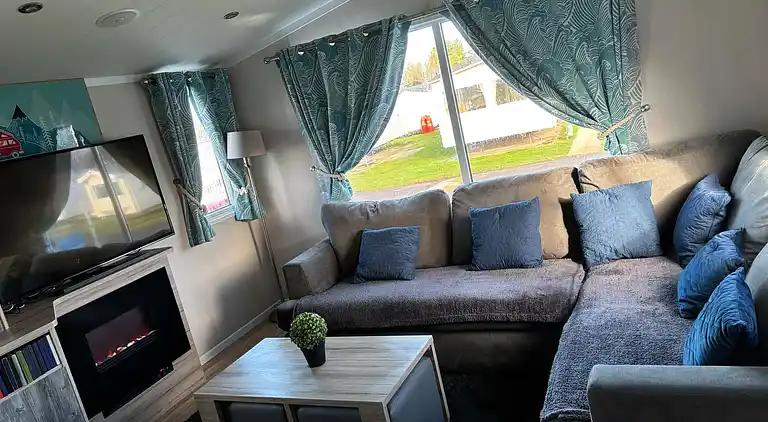 Gemütliches Mobilheim mit 3 Schlafzimmern in Longniddry,