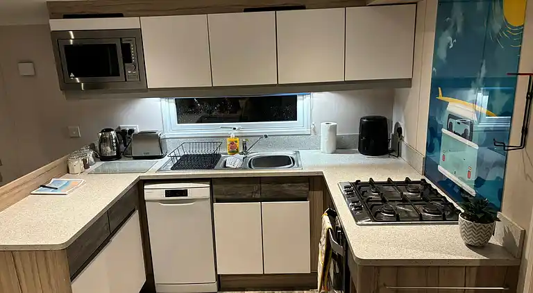 Gemütliches Mobilheim mit 3 Schlafzimmern in Longniddry,