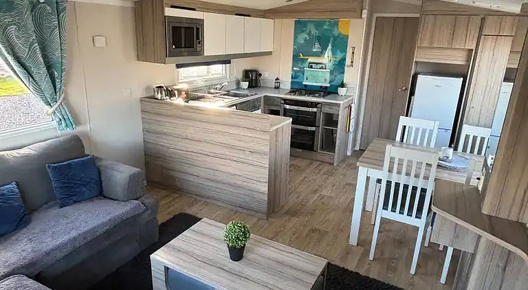 Gemütliches Mobilheim mit 3 Schlafzimmern in Longniddry,