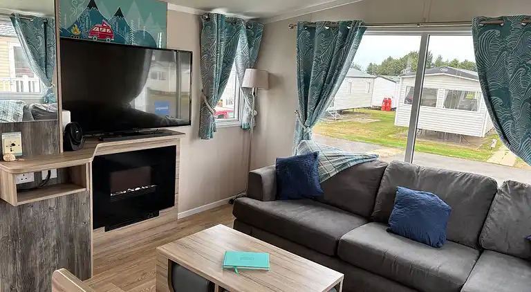 Gemütliches Mobilheim mit 3 Schlafzimmern in Longniddry,