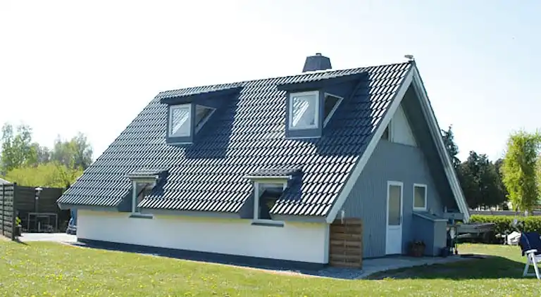 Ferienhaus nur 250 Meter vom Strand entfernt.