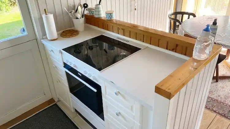 Ferienhaus, nur 300 Meter vom Strand entfernt.