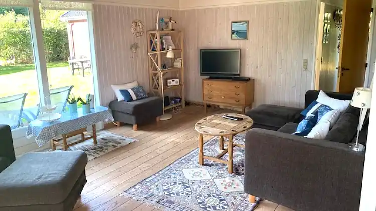 Ferienhaus, nur 300 Meter vom Strand entfernt.