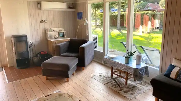 Ferienhaus, nur 300 Meter vom Strand entfernt.