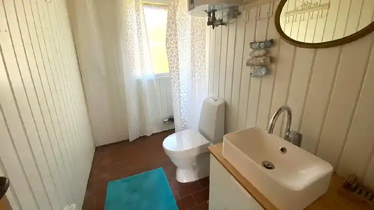 Ferienhaus, nur 300 Meter vom Strand entfernt.