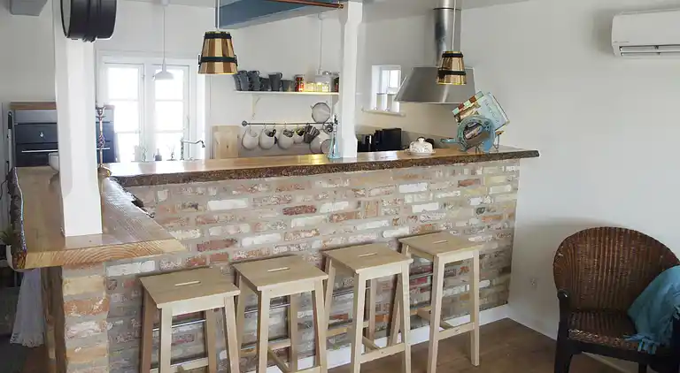 Schönes Ferienhaus verteilt auf 2 Etagen.