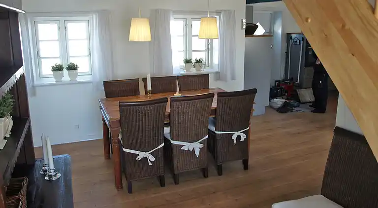 Schönes Ferienhaus verteilt auf 2 Etagen.