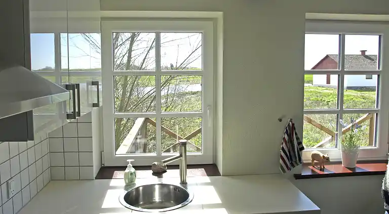 Ferienhaus mit 100 m² verteilt auf 2 Etagen.