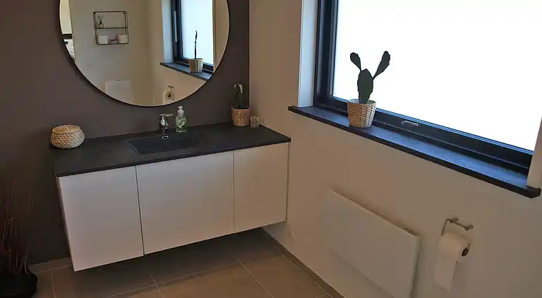 1. række  med havudsigt.