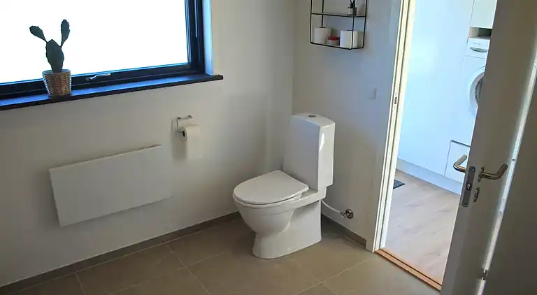 1. række  med havudsigt.