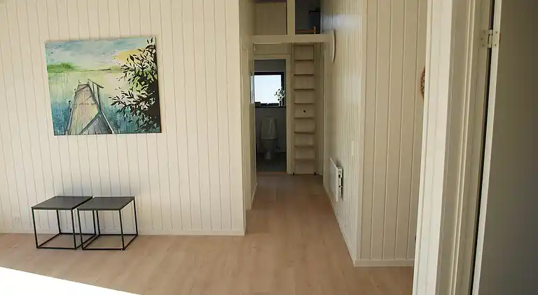 1. række  med havudsigt.