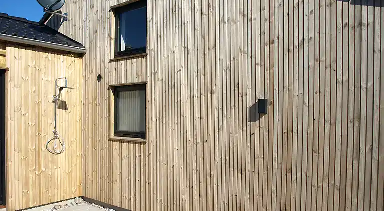 1. række  med havudsigt.