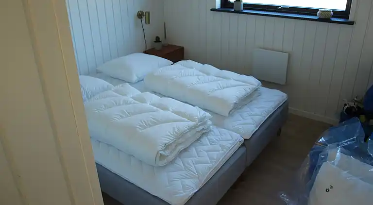 1. række  med havudsigt.