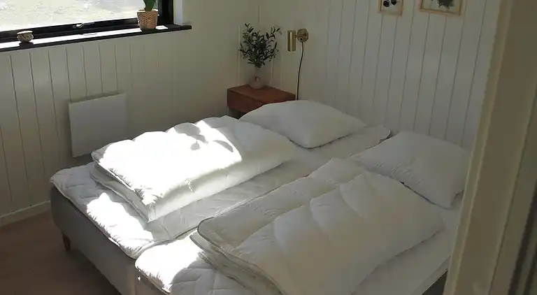 1. række  med havudsigt.