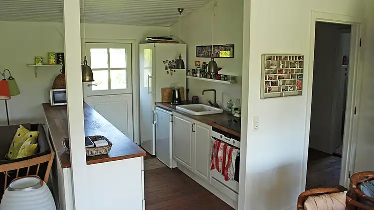 Ferienhaus, nur ca. 200 m vom Wasser entfernt. 