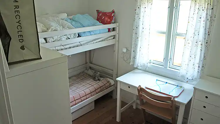 Ferienhaus, nur ca. 200 m vom Wasser entfernt. 