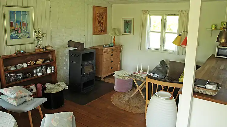 Ferienhaus, nur ca. 200 m vom Wasser entfernt. 