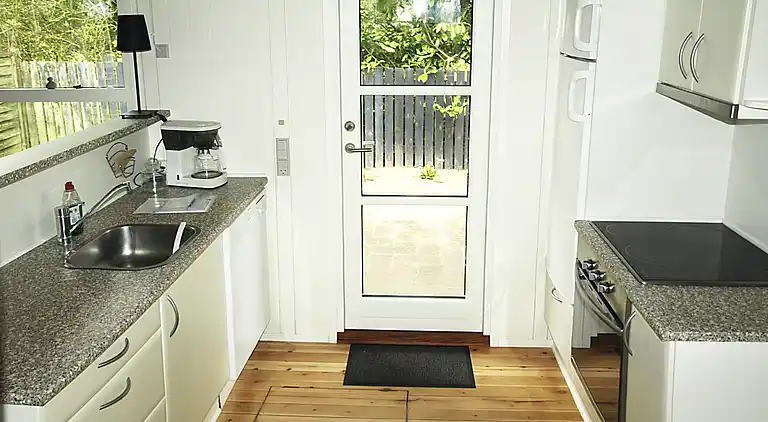 Ferienhaus nur 400 Meter zum Strand