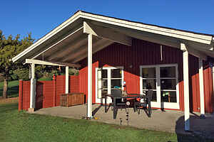 Feriehus kun 300 meter fra vannet