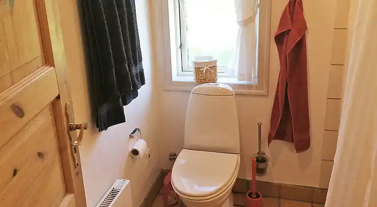 Ferienhaus nur 300 Meter vom Wasser entfernt.