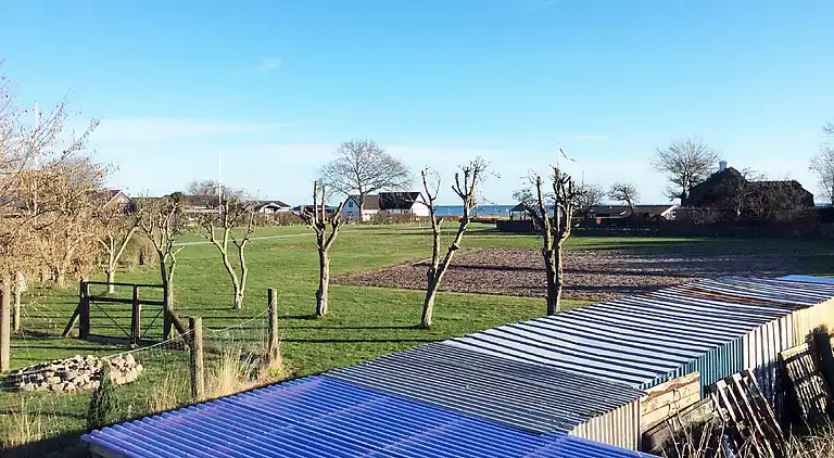 Ferienhaus nur 300 Meter vom Wasser entfernt.