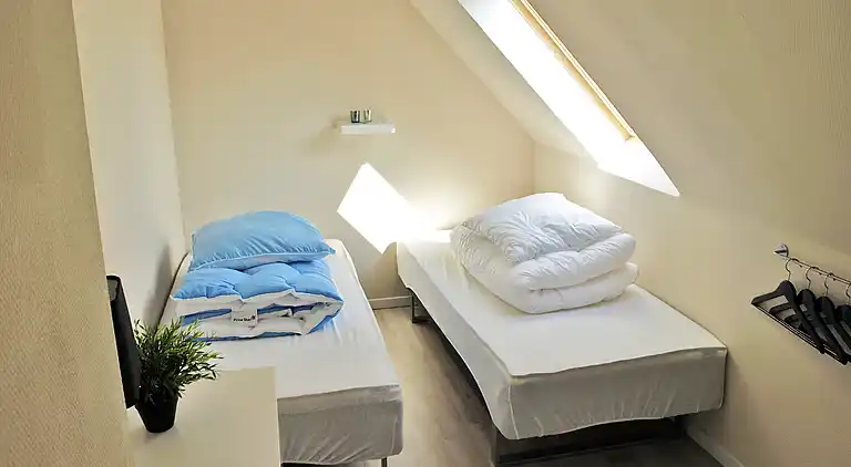 Schönes Ferienhaus für 12 Personen mit Meerblick.