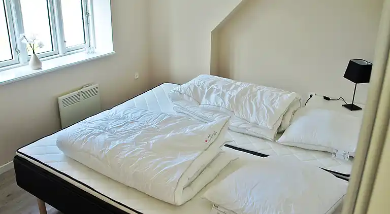 Schönes Ferienhaus für 12 Personen mit Meerblick.