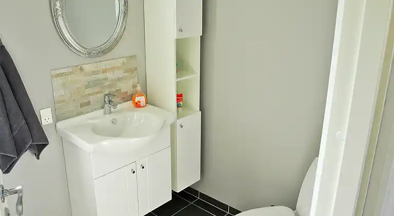 Schönes Ferienhaus für 12 Personen mit Meerblick.