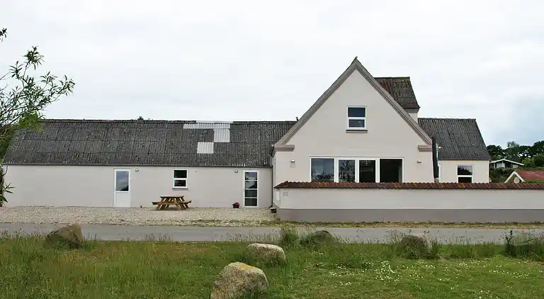 Schönes Ferienhaus für 12 Personen mit Meerblick.